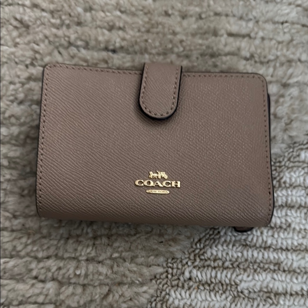 Coach Brown Leather Wallet